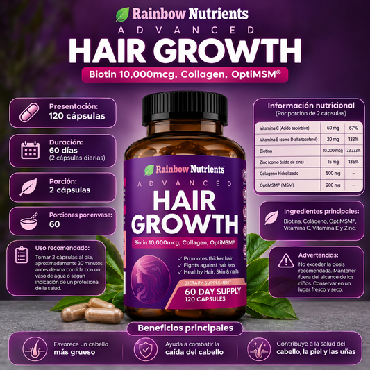 HAIR GROWTH - TRATAMIENTO CAPILAR